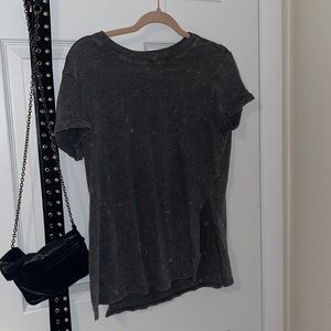 Acid wash grey tshirt